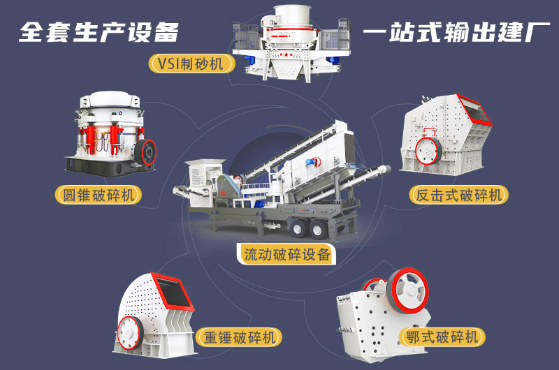 移动式制砂破碎站